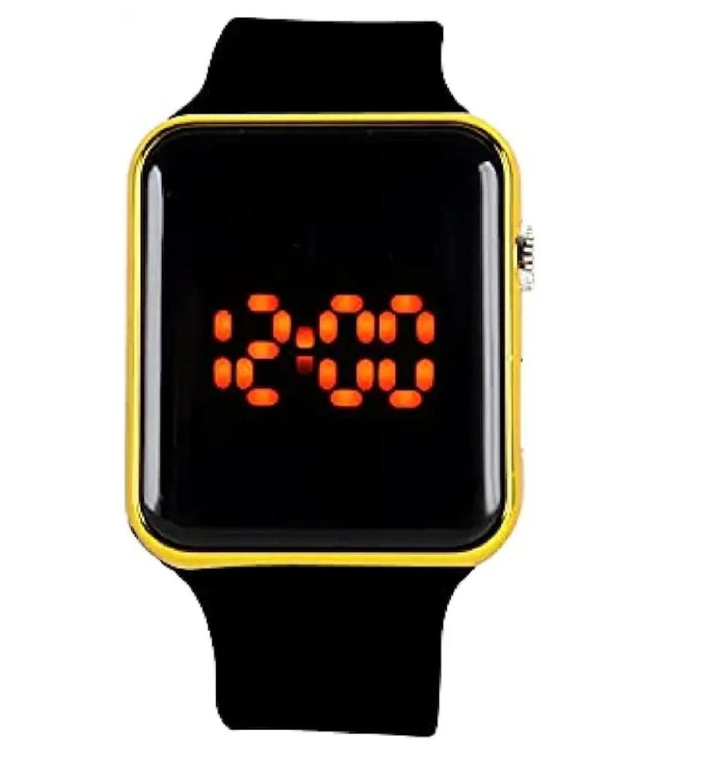 Fidato Men's Digital Metallic Watch